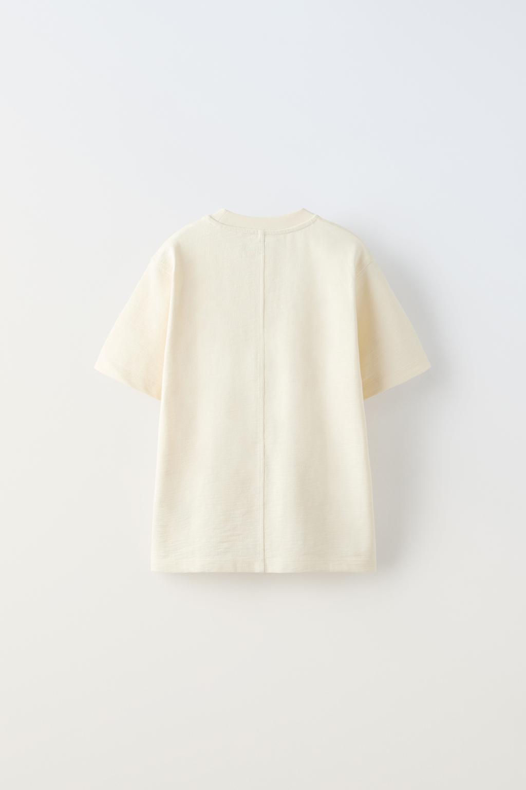 EMBROIDERED SEAWEED T-SHIRT - Zara фото 2