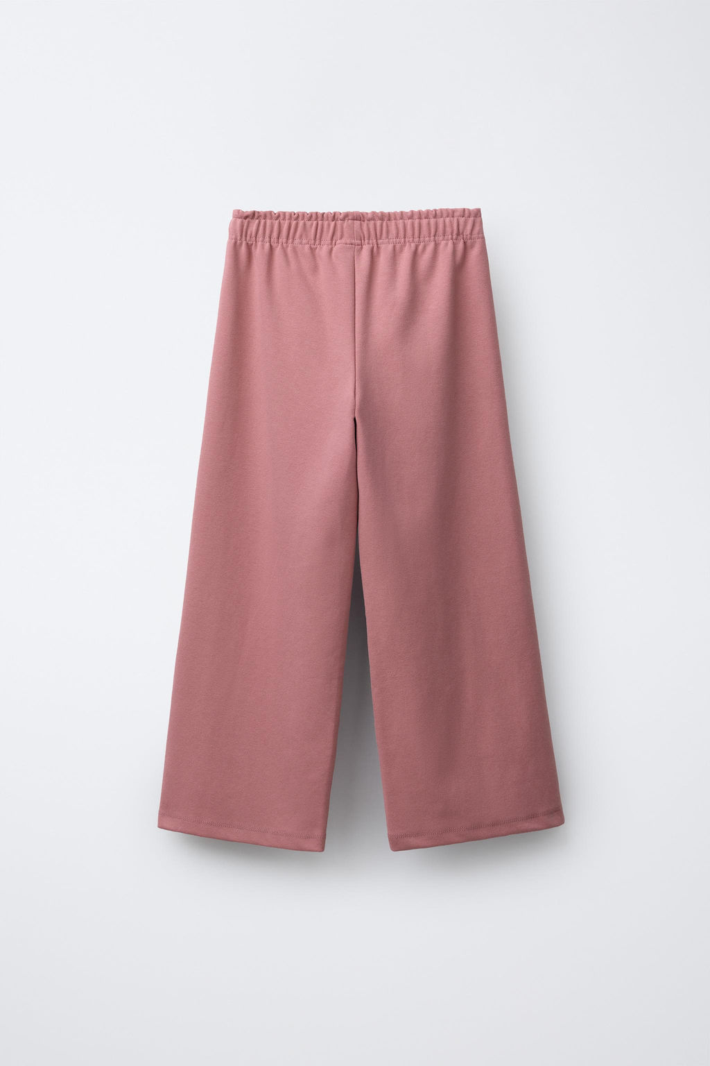 CONJUNTO INTERLOCK SUDADERA Y PANTAL?N WIDE LEG / Rosa - Zara фото 5