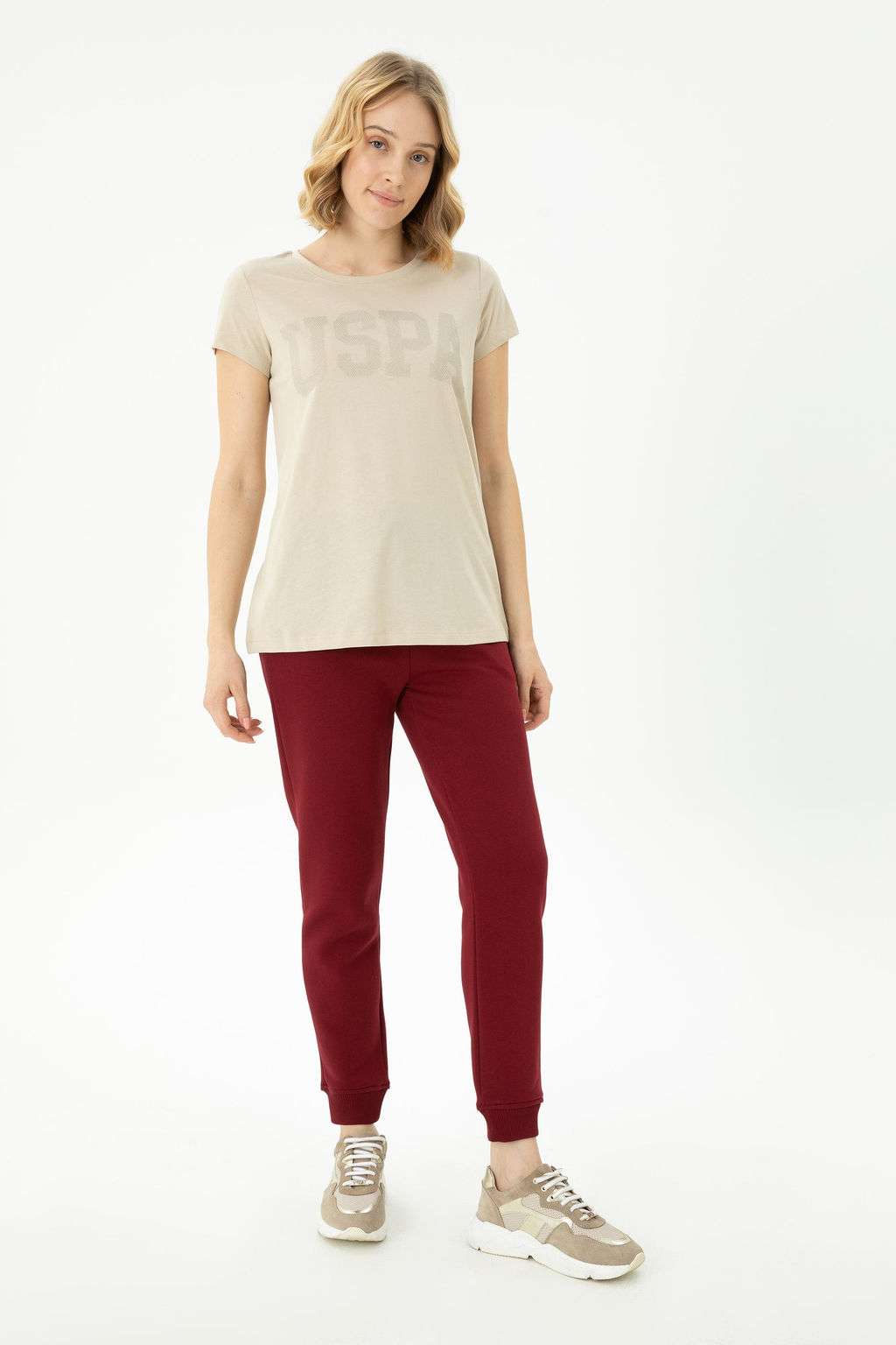 Женская базовая футболка Stone - U.s. polo assn фото 18