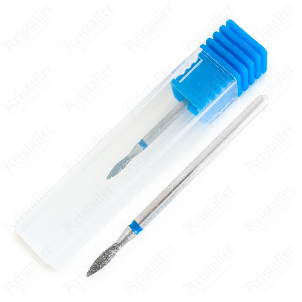 Nail Art Фреза алмазная пуля 9, синий фото 2