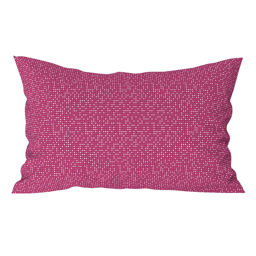 Наволочка 50х35см Сияние, фиолетовый, с клапаном-запахом, бязь Комфорт 121г/м2, хлопок 100%, упаковка ПП 22х30см, Домашняя мода (Россия)  фото 2