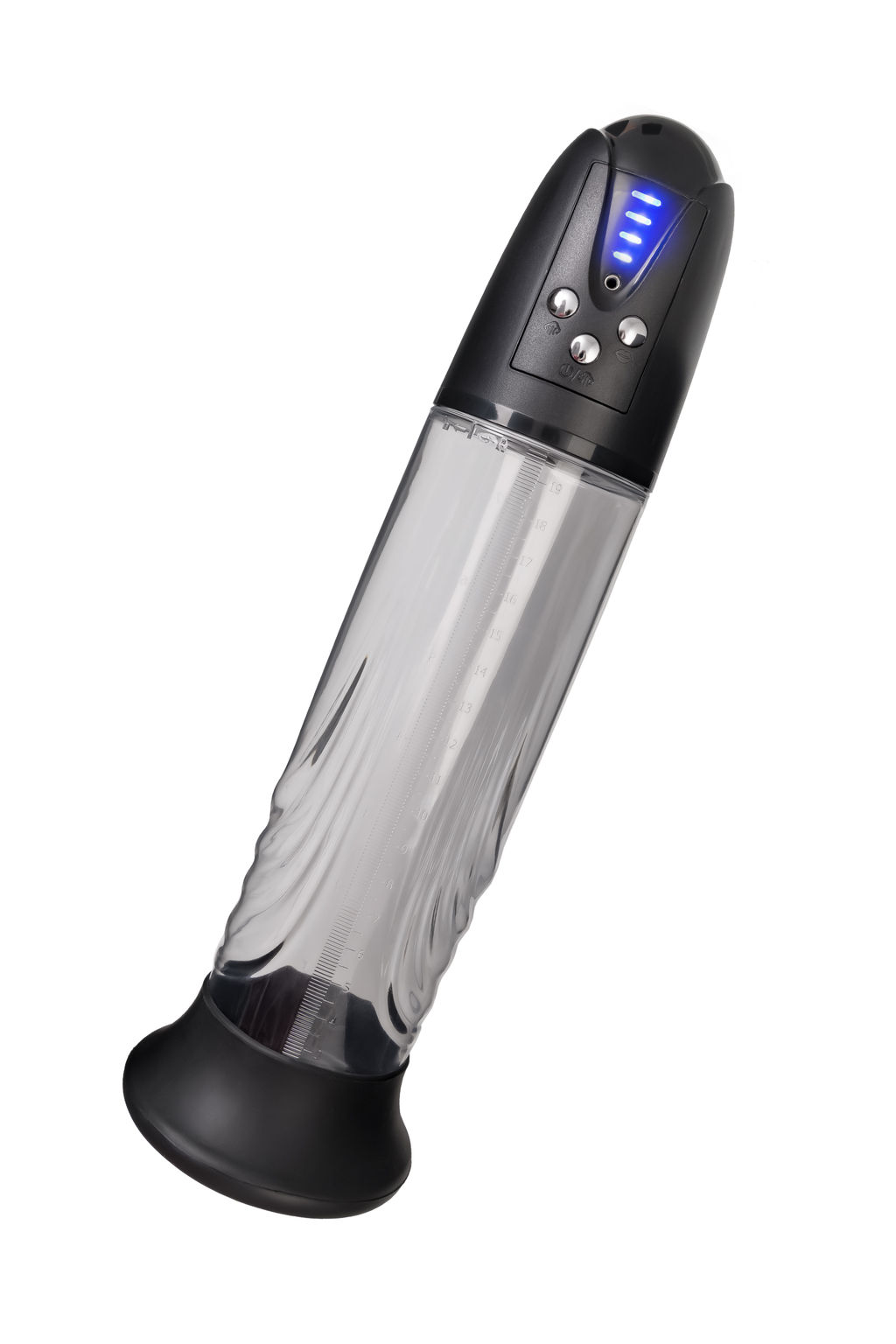 Автоматическая помпа для пениса Sexus men Expert Thorin для мастурбации, ABS-пластик, черная, 32 см