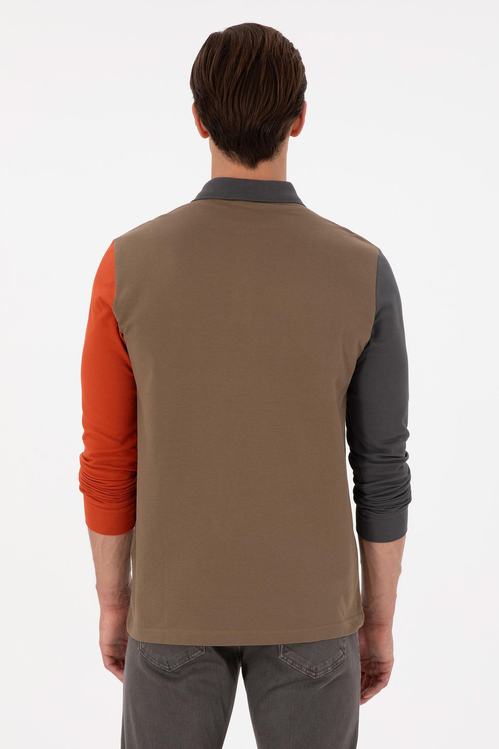 Мужской свитшот цвета хаки Неожиданная скидка в корзине - U.s. polo assn фото 5