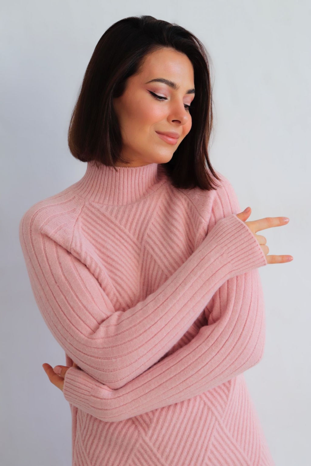 Martichelli Платье вязаное розовое  фото 21