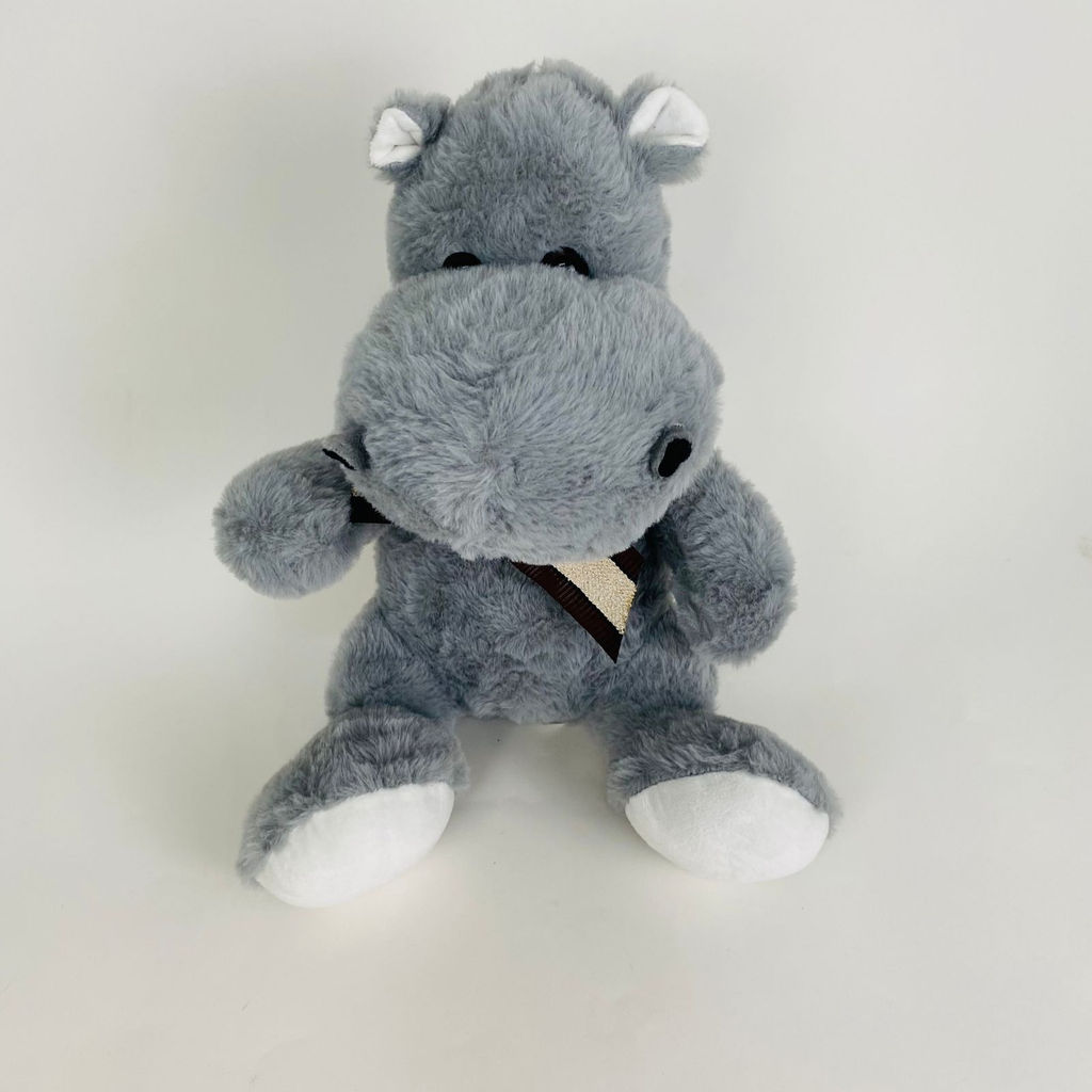 Мягкая игрушка Бегемот с бантиком 40 см (арт. 6431) - Storyland фото 6