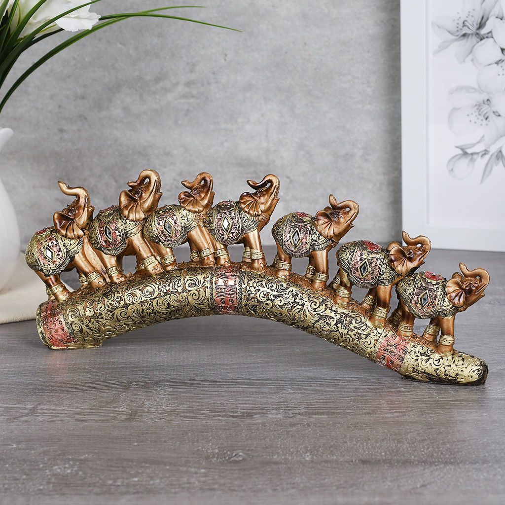 Статуэтка Слоны на бивне / 7149A /уп 18/ - ГалеонТрейд фото 6