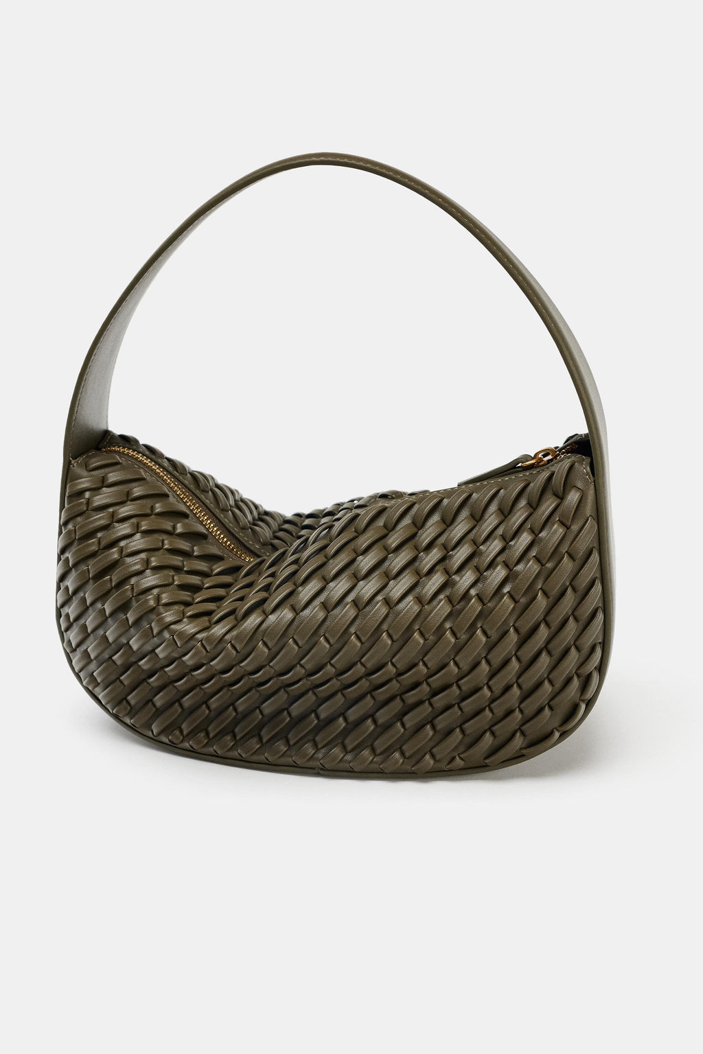 WOVEN-EFFECT HANDBAG - Zara фото 9