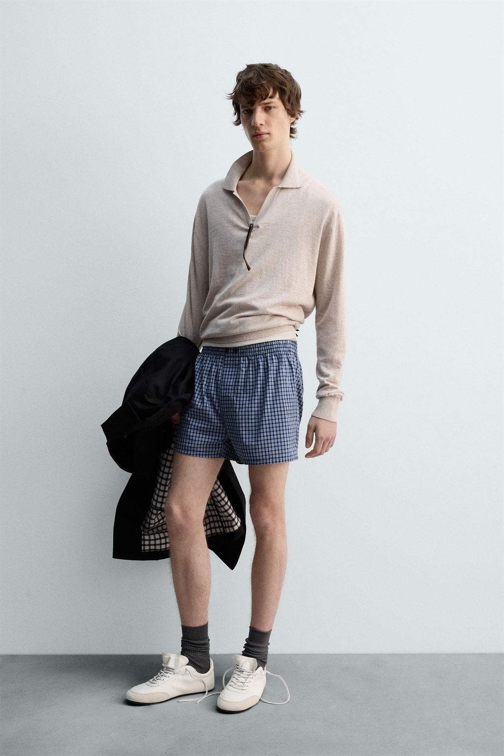 LIMITED EDITION CHECK POPLIN BOXERS - Zara фото 4