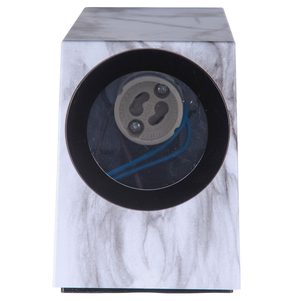 UUL-P42A 2х6W/GU10 IP65 MARBLE Светильник уличный, под две лампы GU10. Архитектурный накладной. Цвет корпуса мрамор. TM Uniel