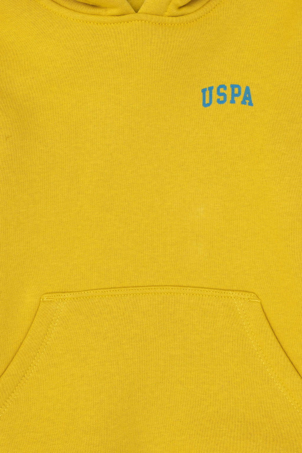 Erkek _ocuk Sar_ Basic Kap__onlu Sweatshirt
