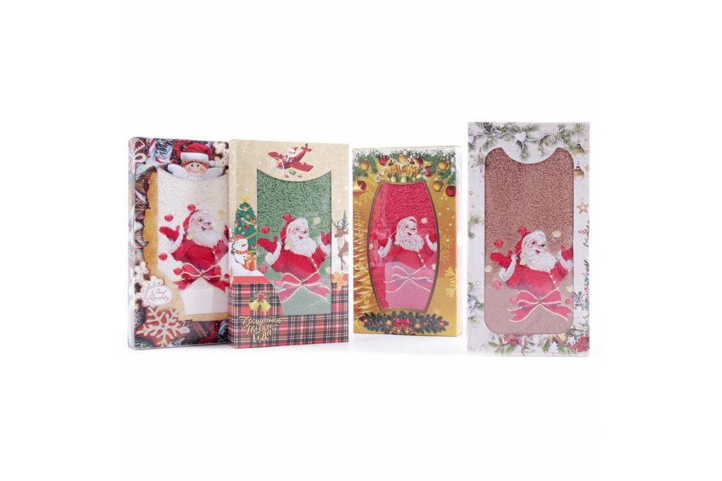 Набор полотенец махровых 25В-9149 в шоколадке Р