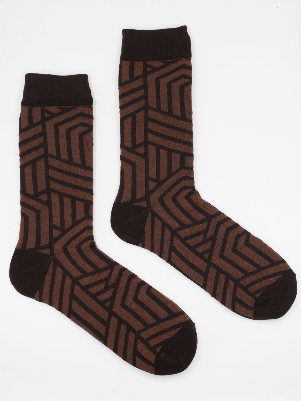 Носки р.40-45 Mood Solid Brown - Krumpy фото 4