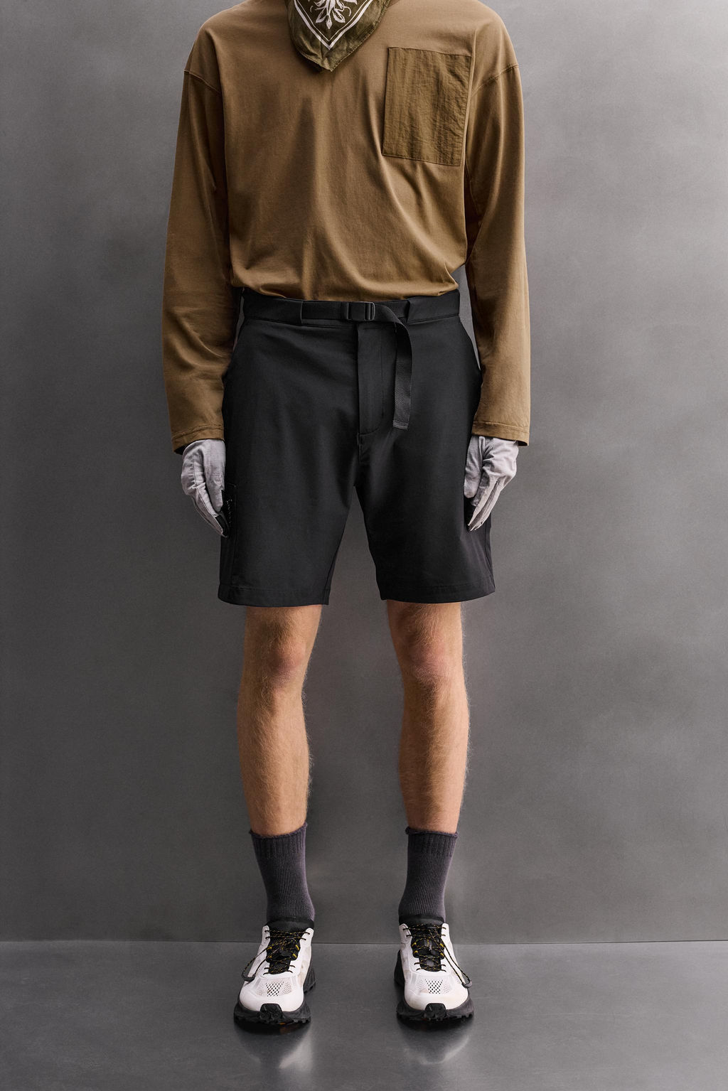 BERMUDA T?CNICA CARGO / Negro - Zara фото 2