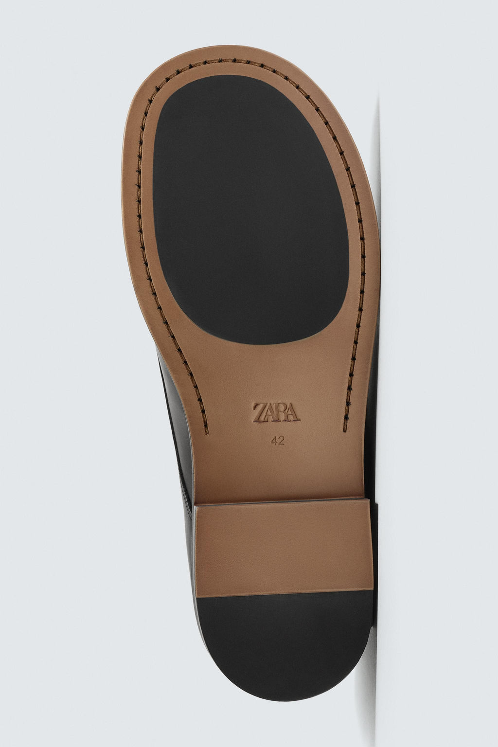 LIMITED EDITION LEATHER SMART SHOES - Zara фото 14