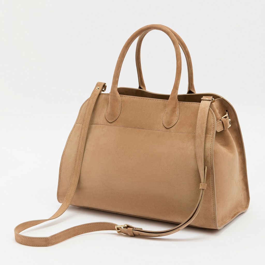 Женский тоут CALZETTI ASHLEY Артикул 4249636, бежевый  фото 6