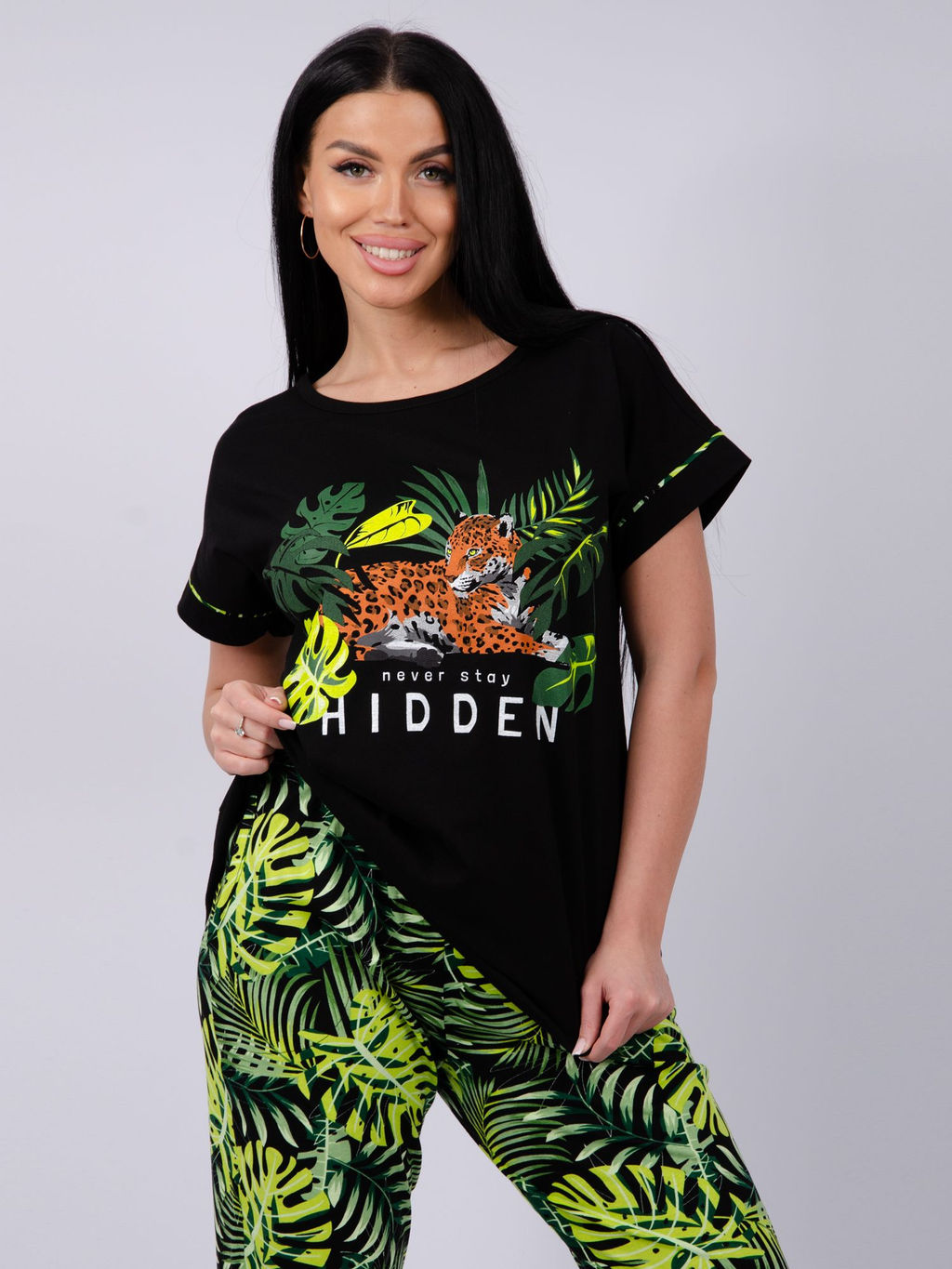 Пижама "Баунти" брюки, трикотаж