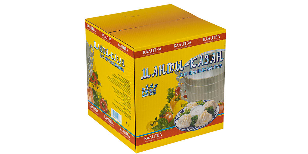 АЛ_Мантоварка (Манты-казан) 13,0 л, 4 сетки, 5,4 кг, арт.18134 Калитва