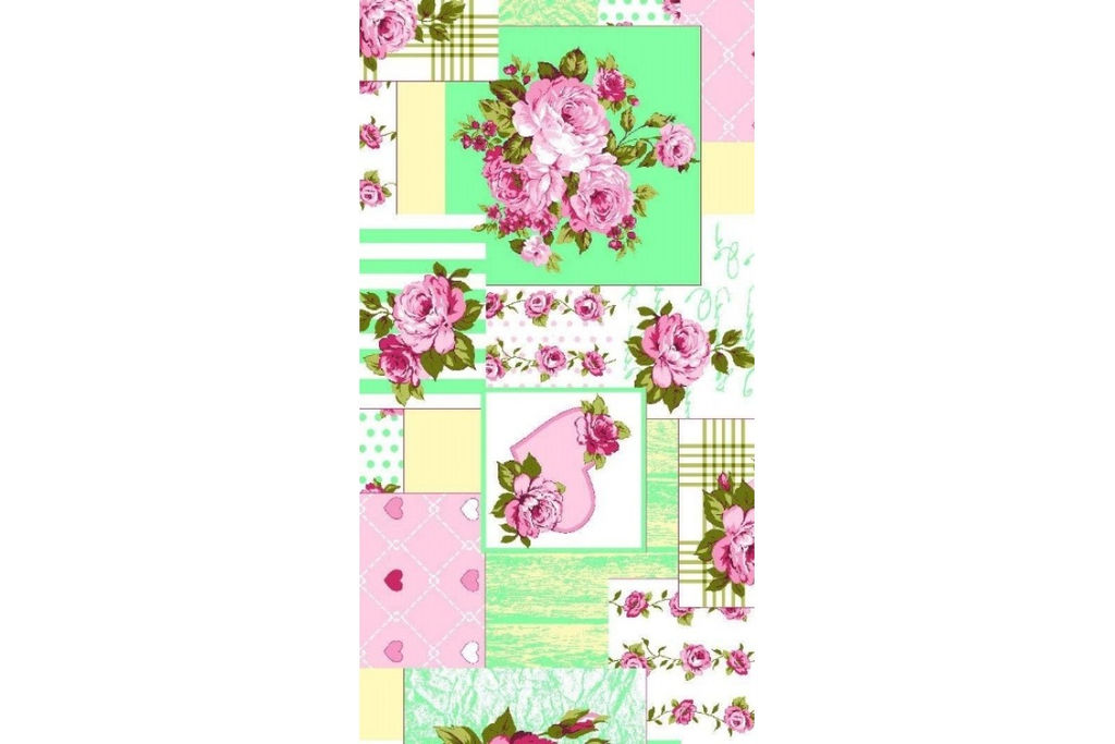 10 шт Полотенце вафельное 40х75 ПВ 417/1 рд (570-1П) - Наталья-текстиль фото 2