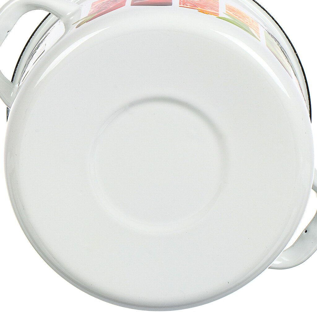 ЭМ_Кастрюля 6,0 л цилиндр (декор), арт 41804-182/6 КМК/ОБКЛ