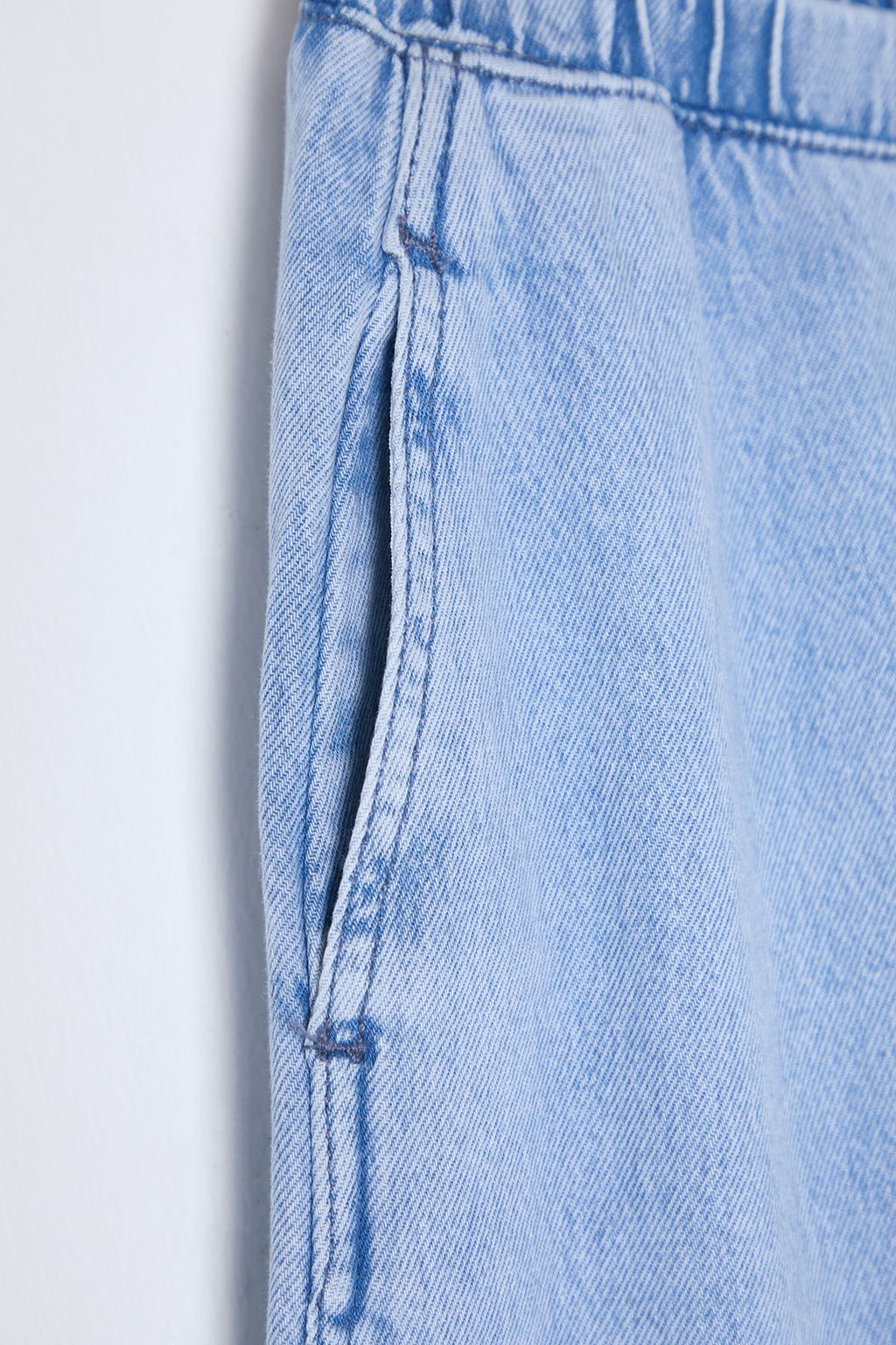 Mavi Beli Lastikli Normal Bel Ekstra Wide Leg Palazzo Jeans TWOSS25JE00037 - Trendyolmilla фото 3