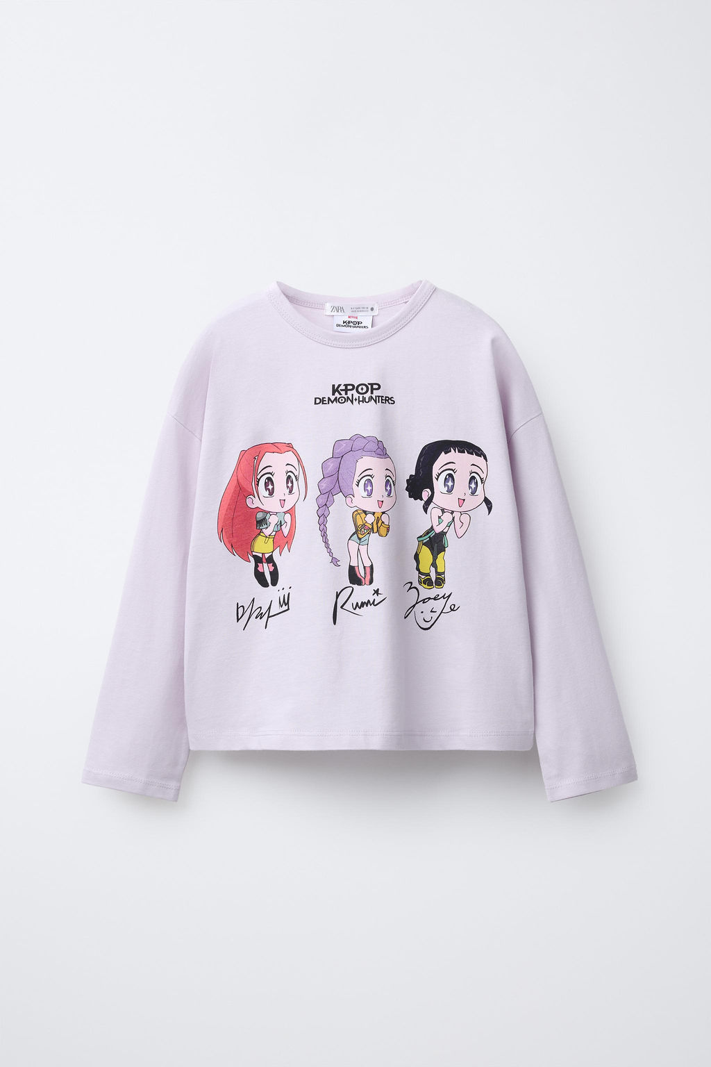 AGES 6-14 / KPOP DEMON HUNTERS NETFLIX  PYJAMAS - Zara фото 2
