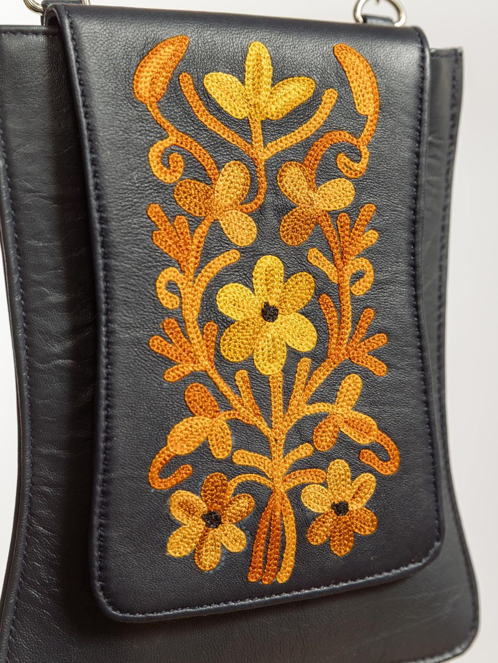 Сумка натуральная кожа через плечо №1115/27 - Ганг фото 3