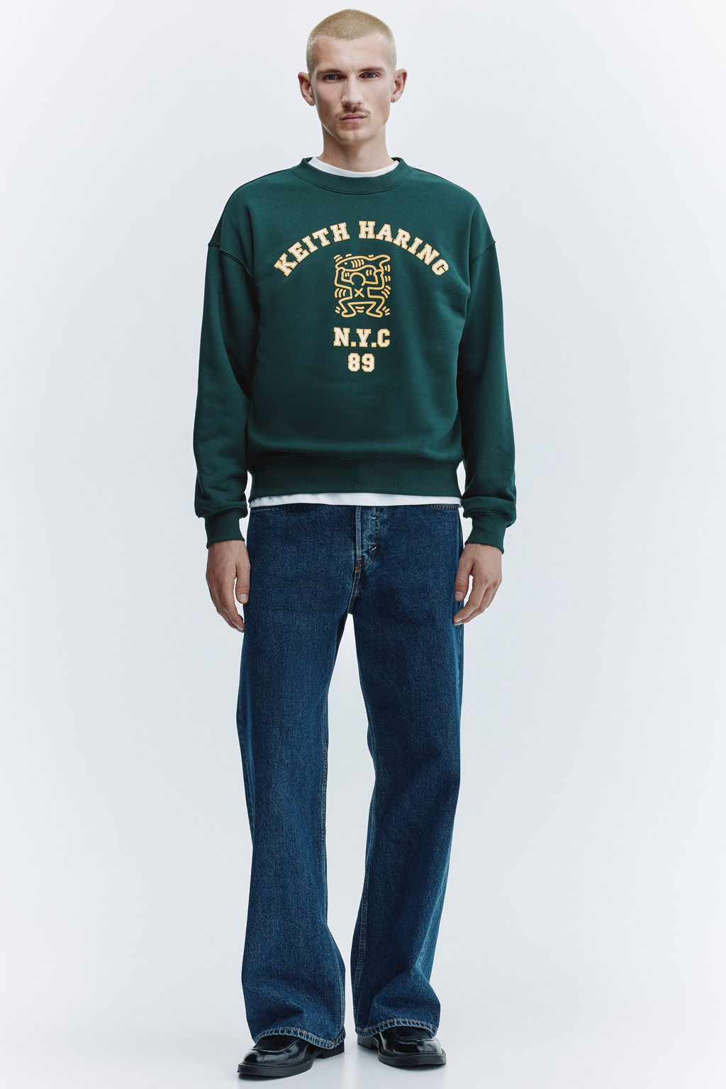 Sudadera con estampado Oversized Fit - H&m фото 8