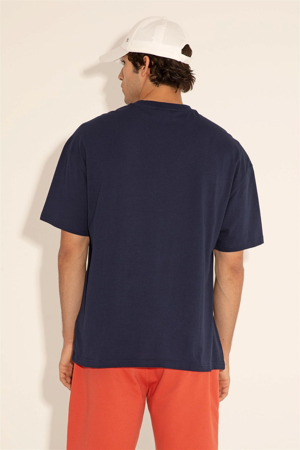 Футболка U.S. Polo Assn темно-синяя из хлопка фото 6