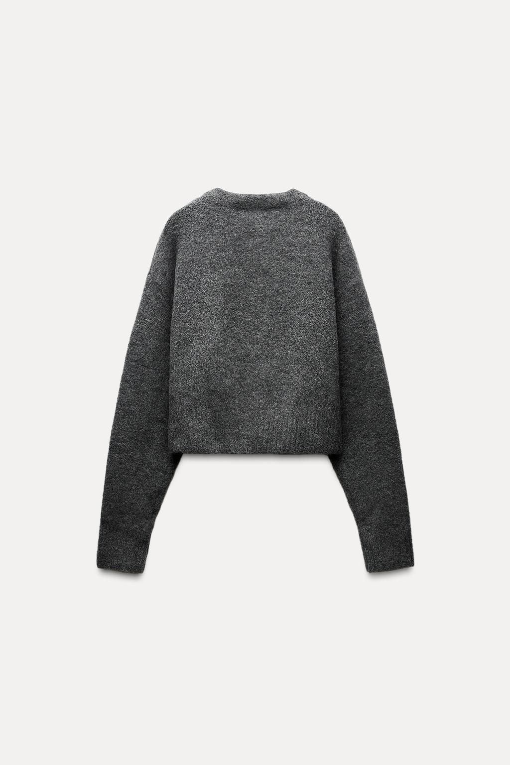 SHORT SOFT KNIT SWEATER - Zara фото 15