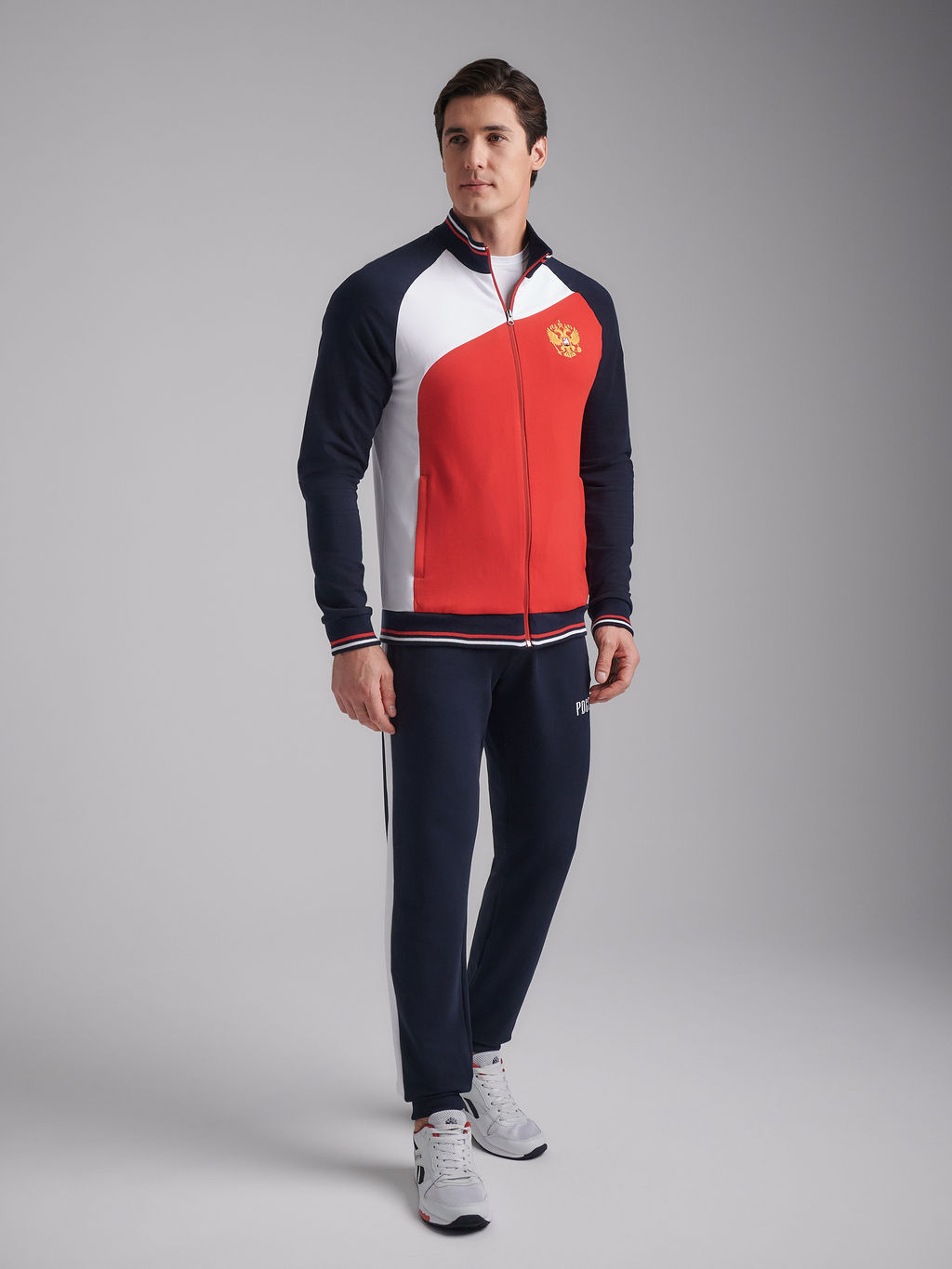 Спортивный костюм мужской RUSSIA 11M-RR-1309A - Addic фото 2