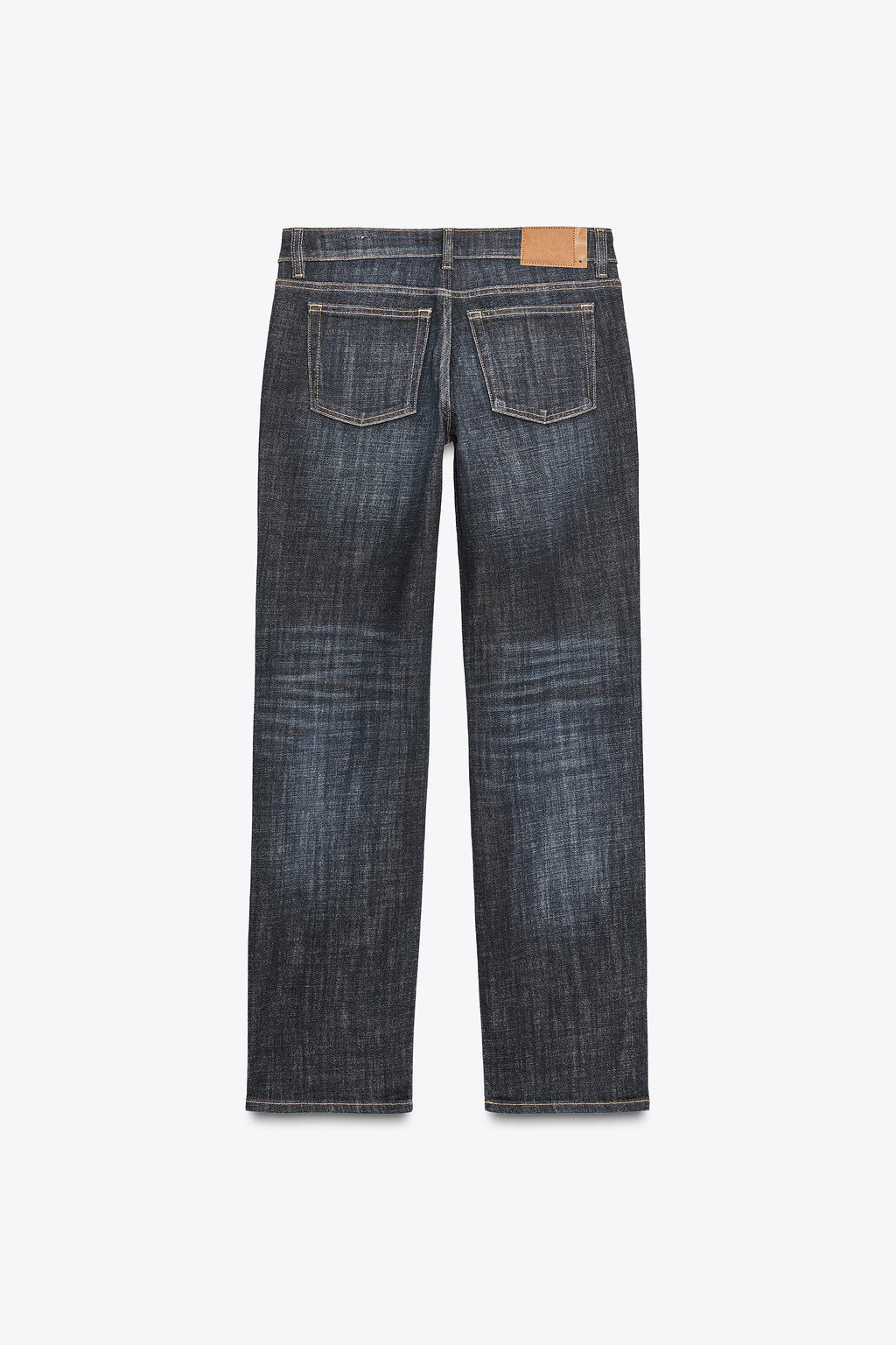 TRF STRAIGHT LOW-RISE JEANS - Zara фото 8