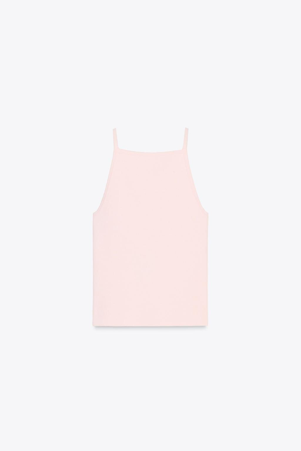 KNIT CUT OUT TIE TOP - Zara фото 14