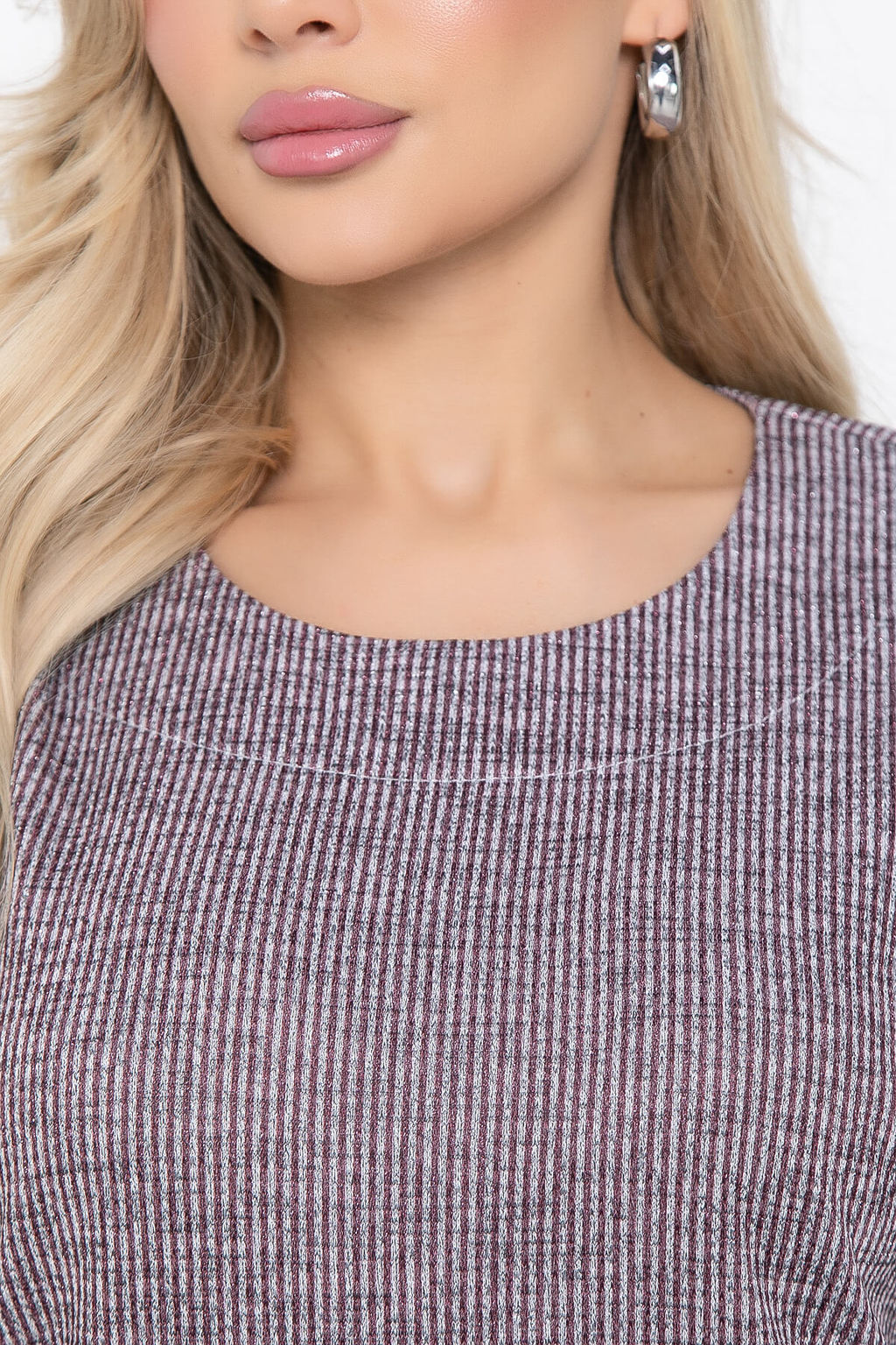 Джемпер В гармонии с собой (полоска) Б8465 - Lt collection фото 3