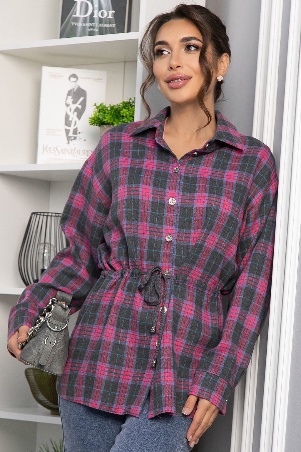 Рубашка хлопковая Джанет - Lt collection фото 29