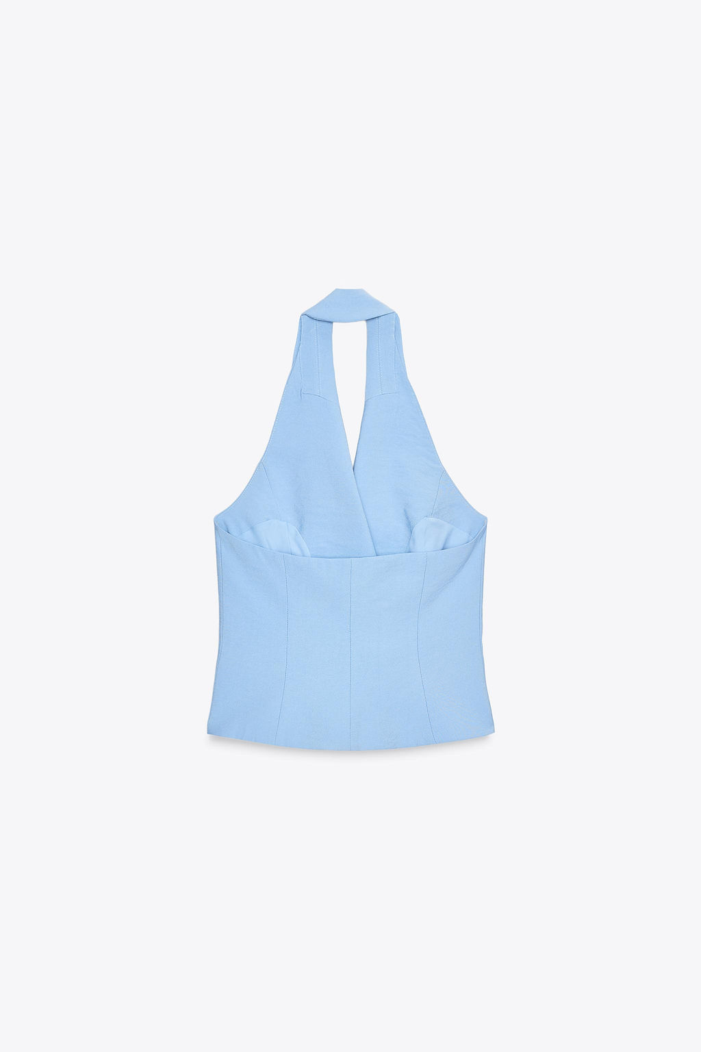 HALTER DOUBLE-BREASTED WAISTCOAT - Zara фото 5