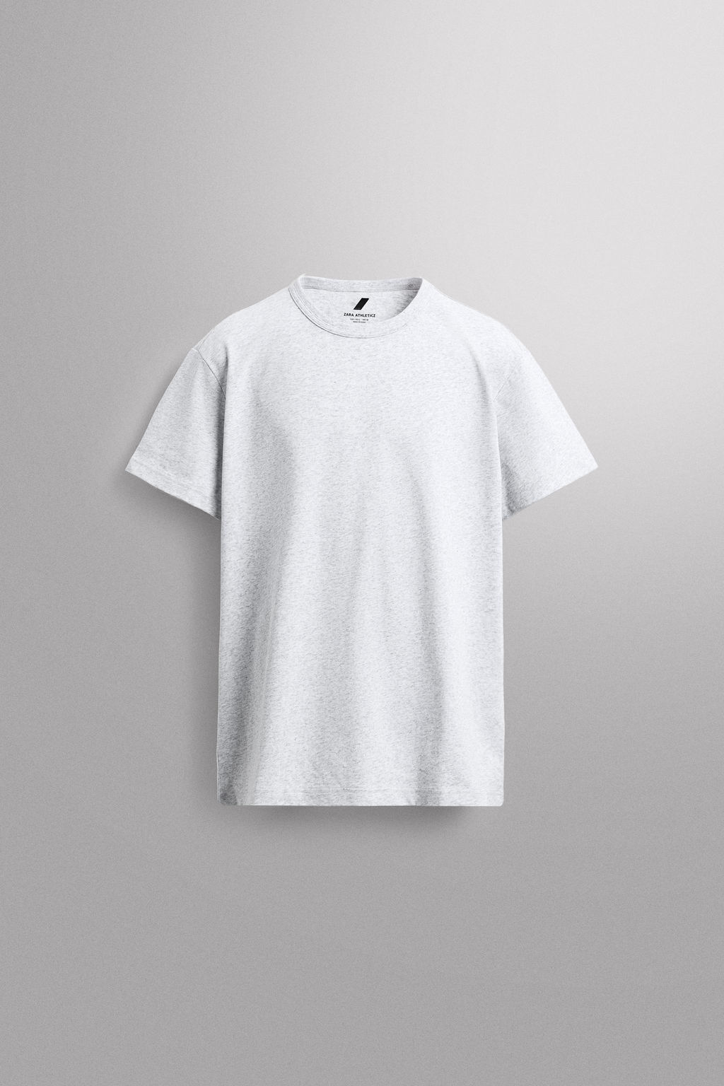 CAMISETA RELAXED FIT HEAVYWEIGHT / Gris vigor? - Zara фото 9