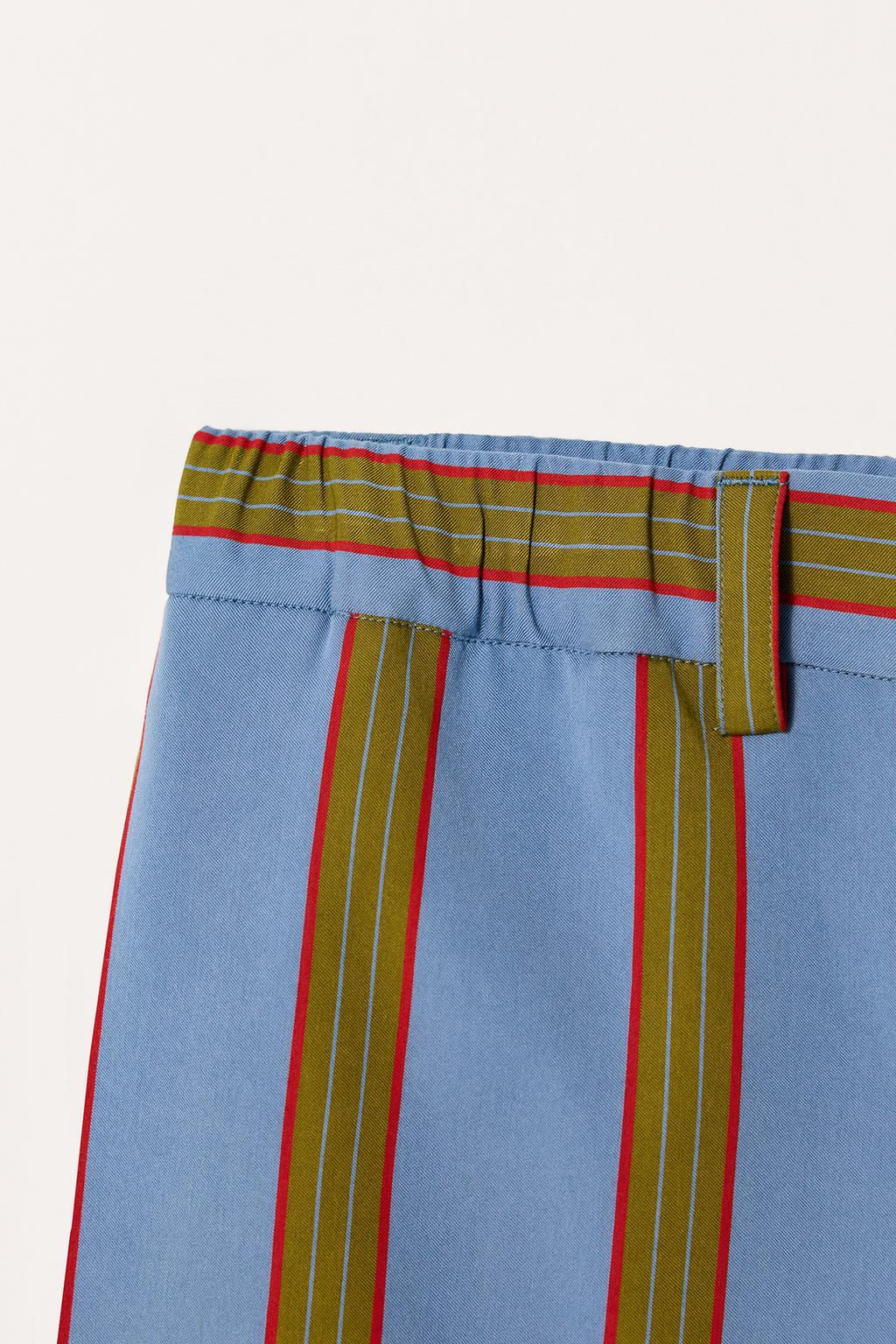 STRIPED RELAXED FIT BERMUDA SHORTS LIMITED EDITION - Zara фото 8