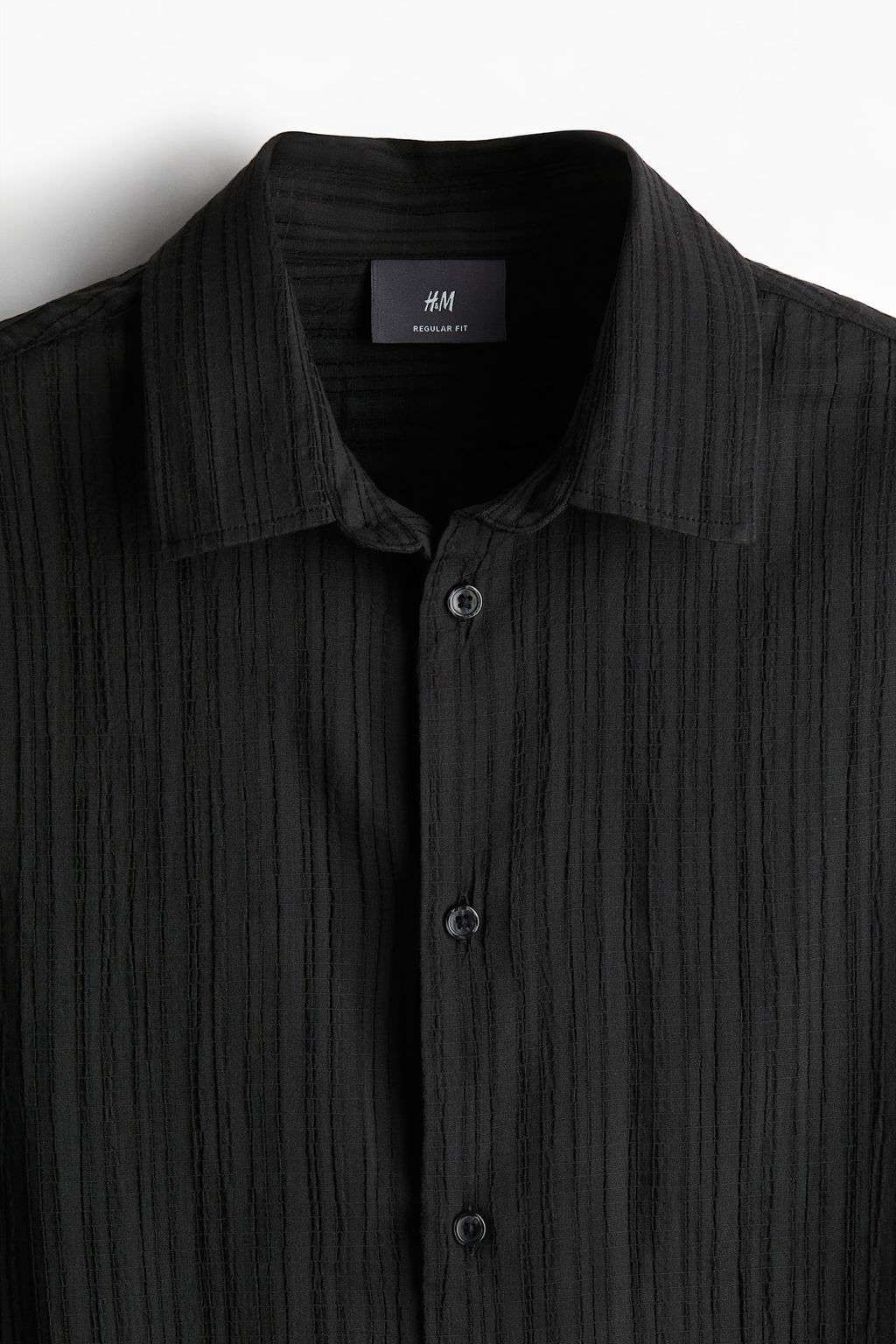 Camisa texturizada Regular Fit - H&m фото 2