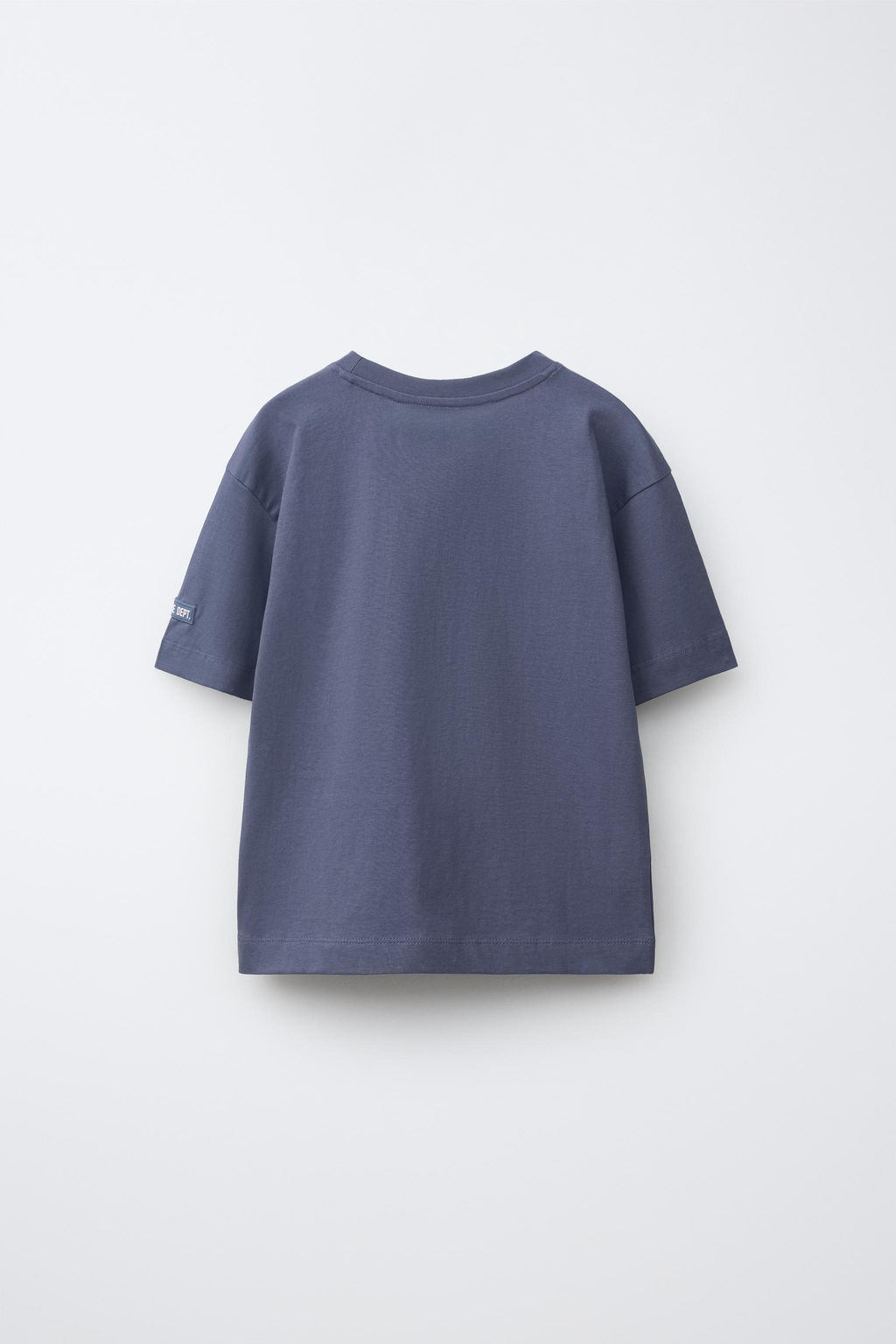 CAMISETA ESTAMPADO N?MERO / Azul / Gris