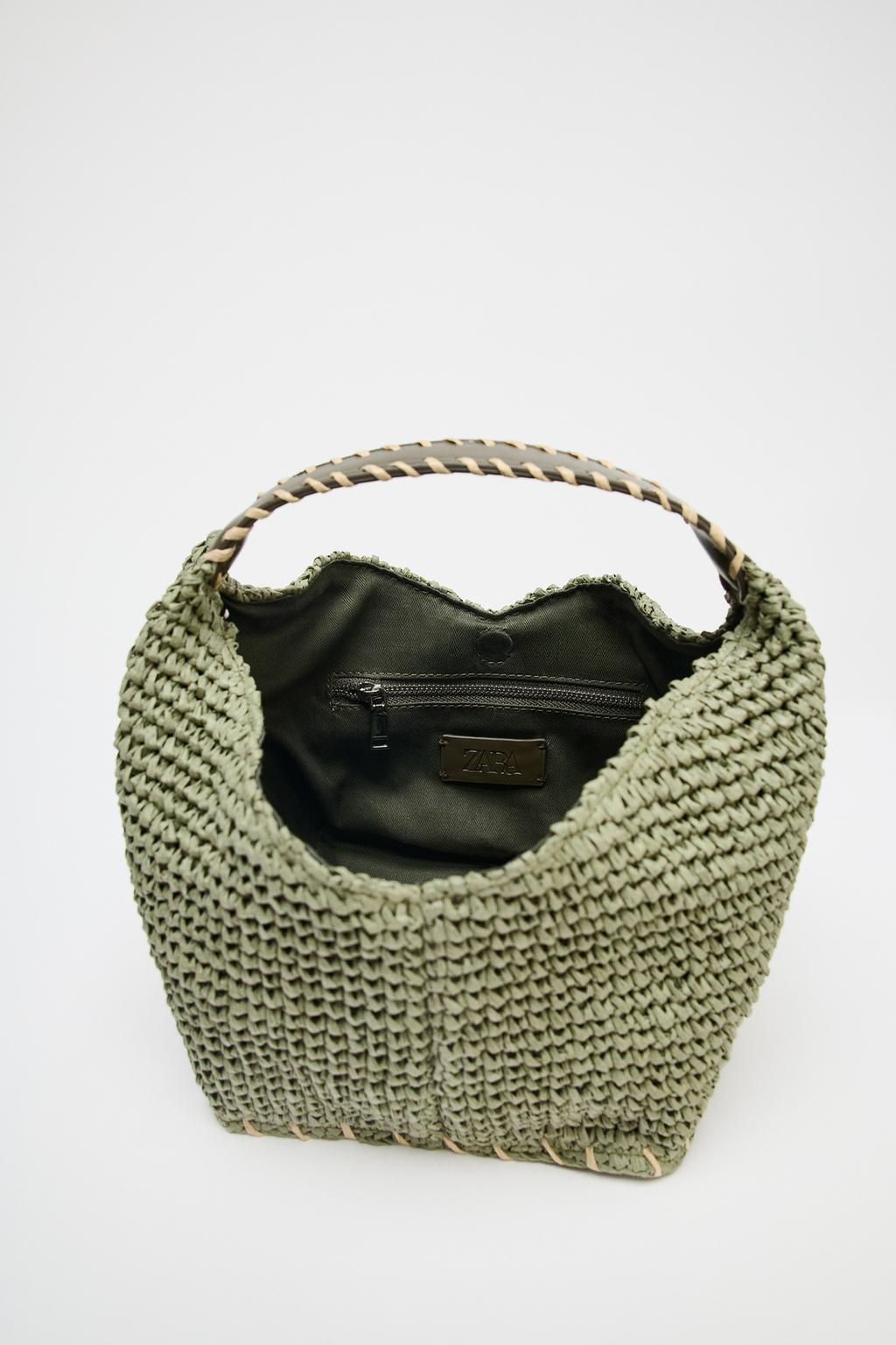 BRAIDED TOP MINI BAG - Zara фото 7