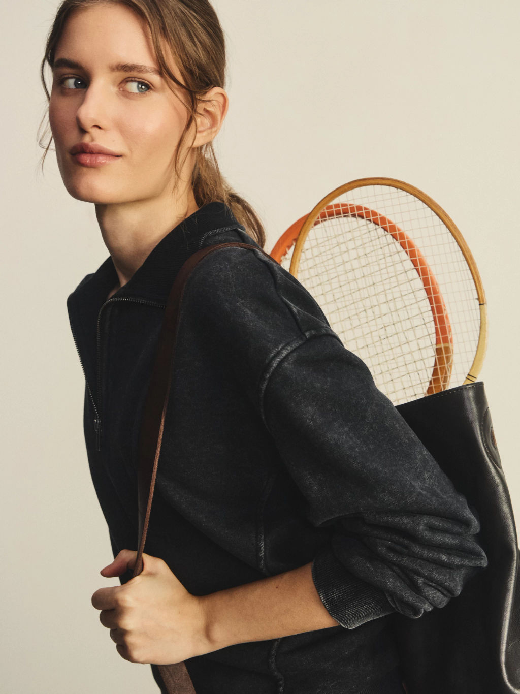 Свитшот с молнией / Zarina  фото 2