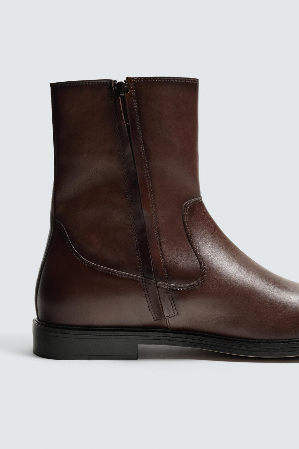 LIMITED EDITION LEATHER BOOTS - Zara фото 6