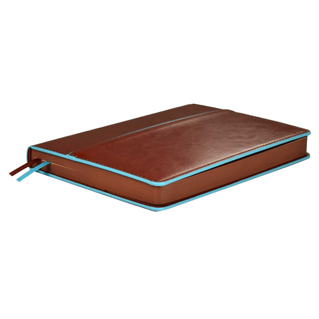 Ежедневник недатированный ESCALADA, А5, 160 л., арт. 63973/ 15 САРИФ КОРИЧНЕВЫЙ  фото 3