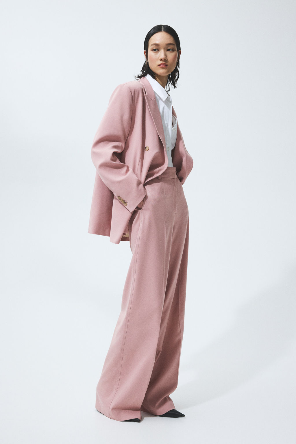 Wide tailored trousers - H&m фото 9