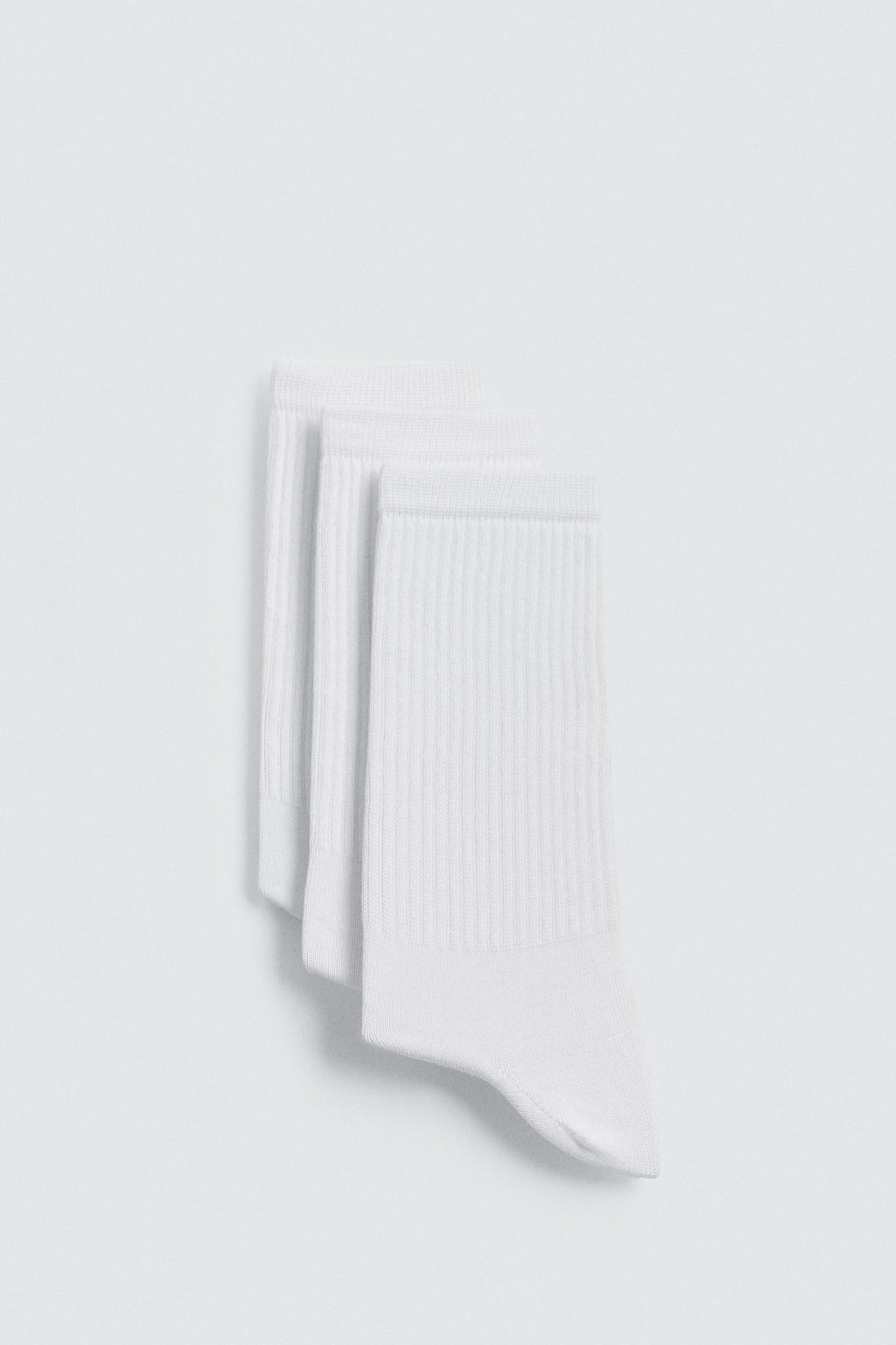 3-PACK OF BASIC RIB SOCKS - Zara фото 4