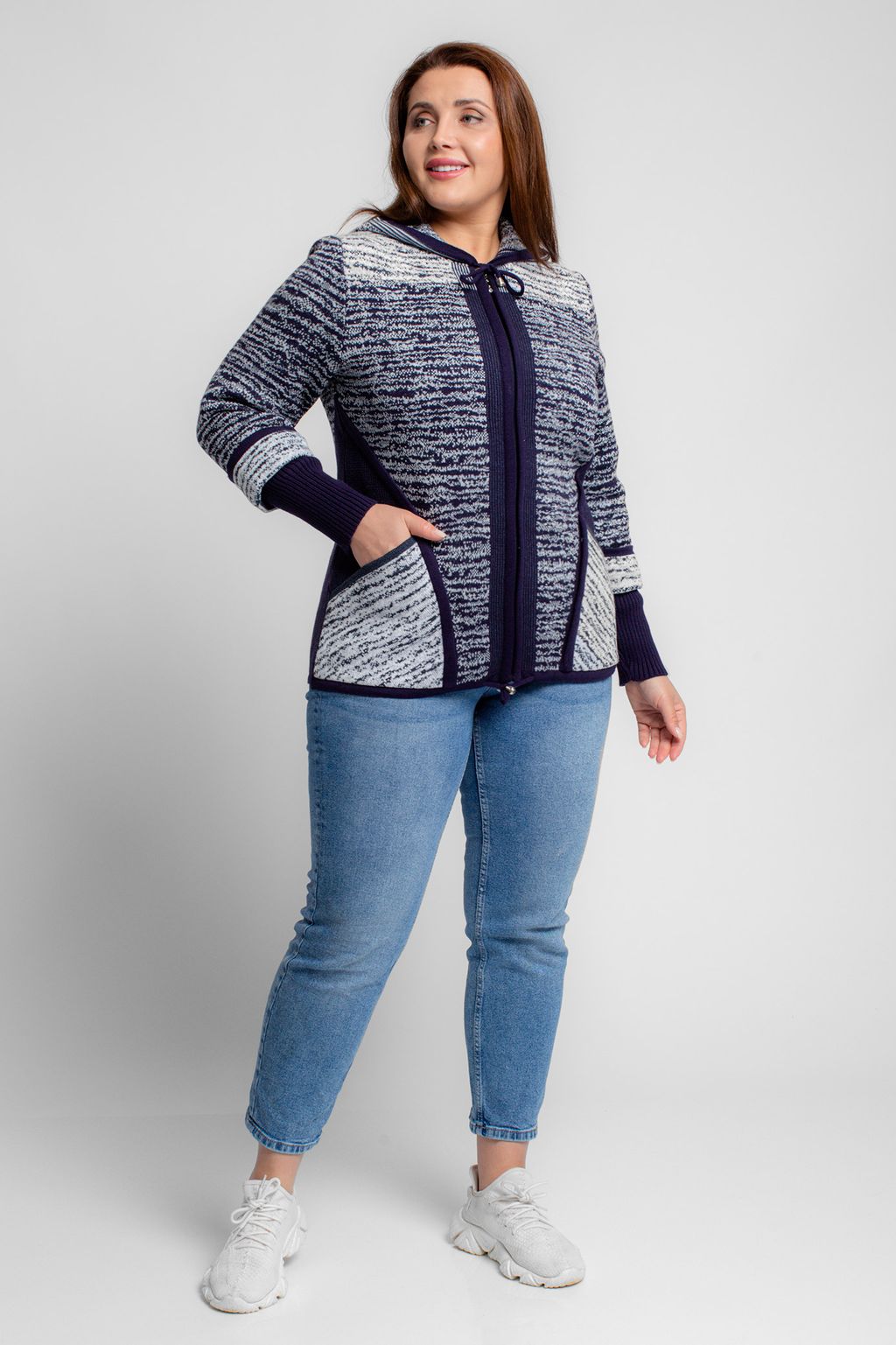 Жакет К 1324 к/джинс (1650) - Злата Стиль фото 2