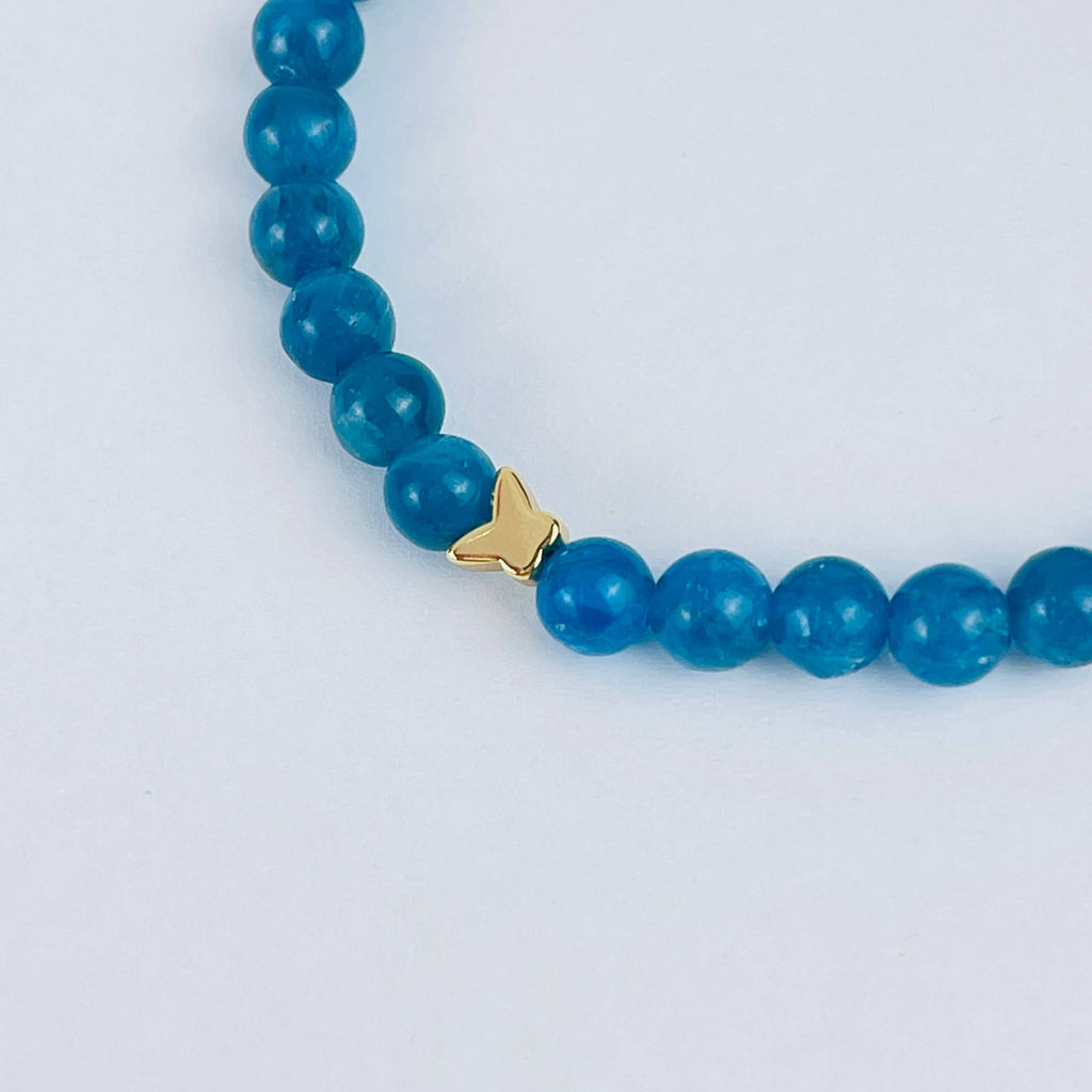 Браслет "Бабочка" из Апатита