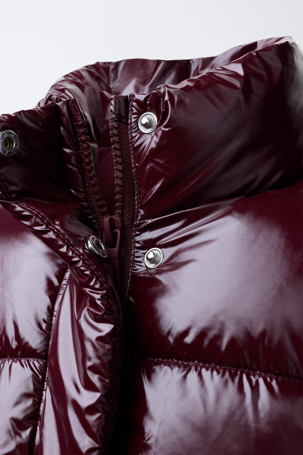 SHINY PUFFER JACKET - Zara фото 5