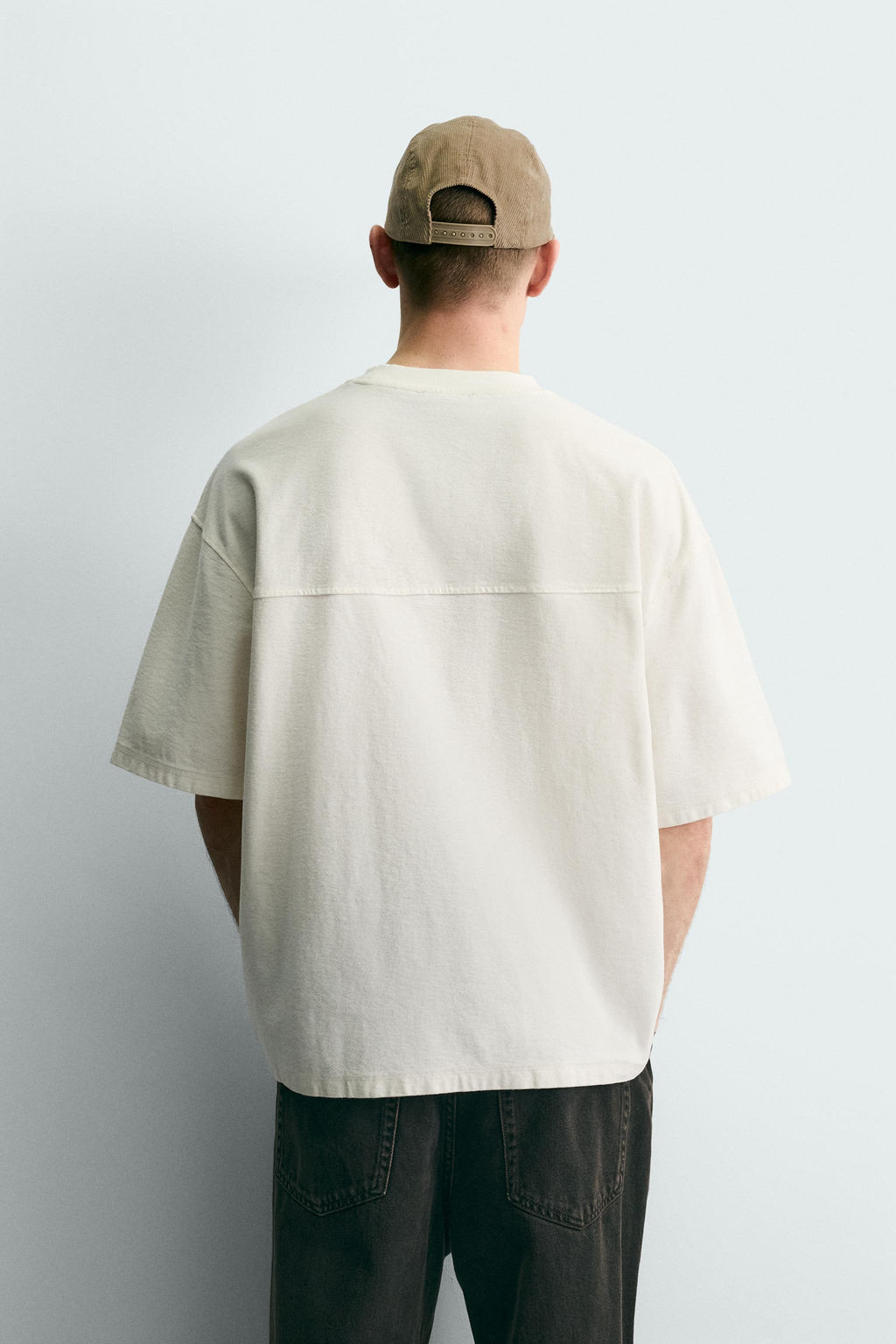 BASIC BOXY FIT T-SHIRT - Zara фото 3