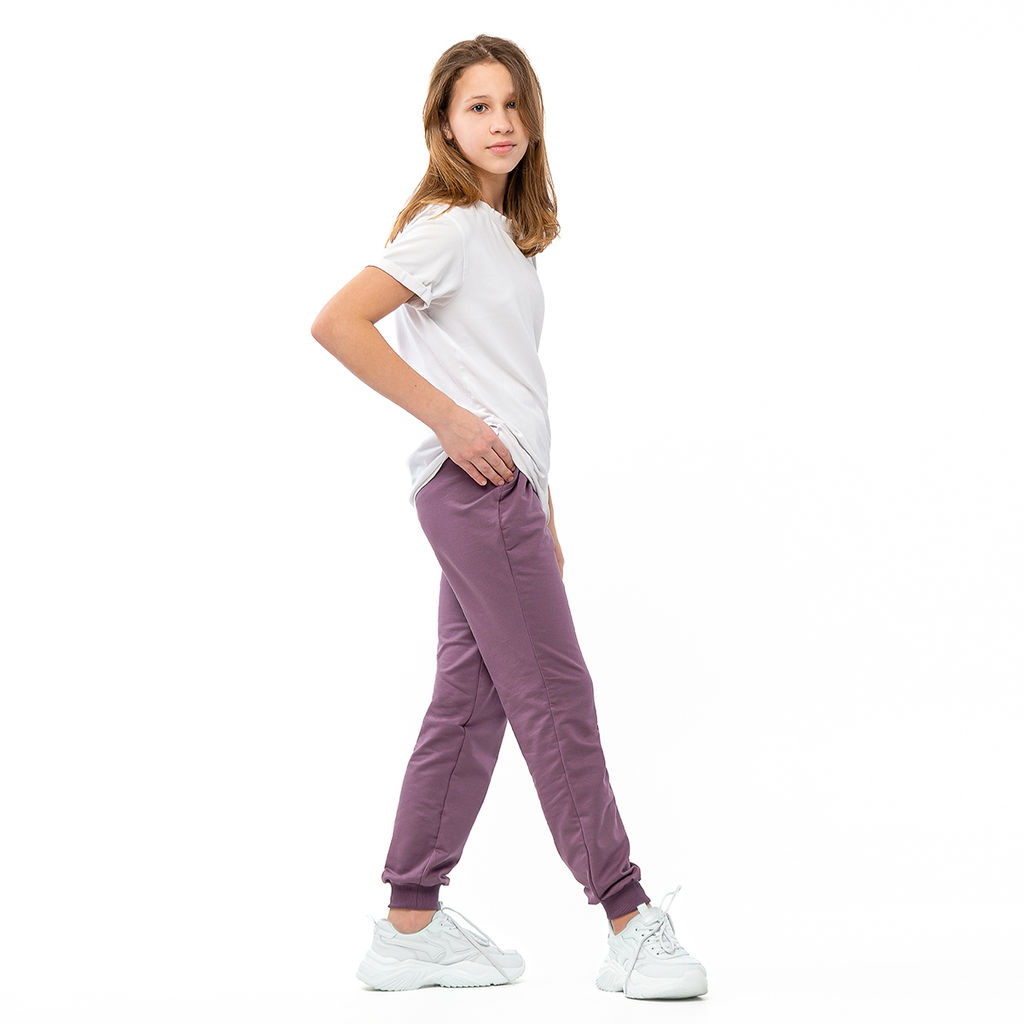 RODOS Брюки для девочки М-256 Винный